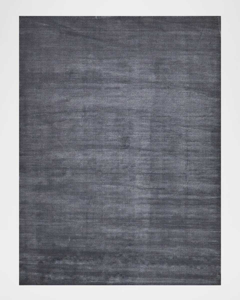 Velutto Hand-Loomed Gray Rug, 10' x 14'